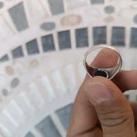 انگشتر مردانه عقیق مشکی|جواهرات|ایرانشهر, |دیوار