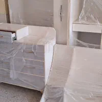 سرویس عروس کمد لباس ،میز آرایش ،دراور ،نونو|تخت و سرویس خواب|خمینی‌شهر, |دیوار