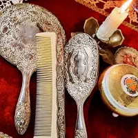 ست بورس و آینه سیلور پلیت