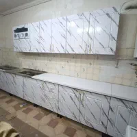 کابینت سرویس 6متر فلز وکیوم ضد آب ارتفاع 80کد 3