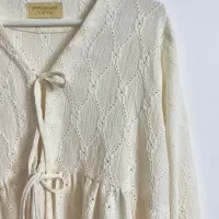 مانتو عروسکی کرم رنگ|لباس|تنکابن, |دیوار