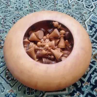 شطرنج چوبی سفارشی حرفه ای|اسباببازی|کرمانشاه, |دیوار