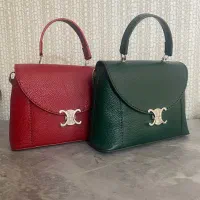 کیف دستی زنانه چرم طبیعی دست دوز