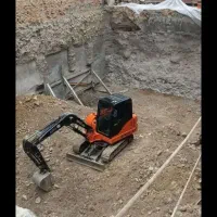 اجاره بیل .مینی بیل زنجیری قزوین و حومه