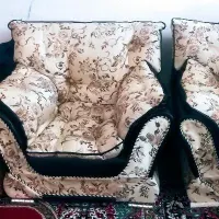 مبل تک نفره چرم پارچه میز جلو مبلی|مبلمان خانگی و میز عسلی|قم, شهرک توانیر|دیوار