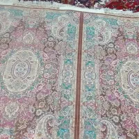 فرش دستبافت ابریشم نقشه سالاری|فرش|ارومیه, |دیوار