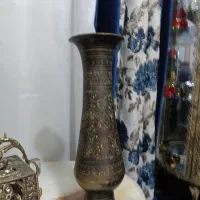 گلدون قدیمی برنجی