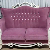 مبلمان ۷ نفره تمام چوب راش|مبلمان خانگی و میز عسلی|نسیم‌شهر, |دیوار