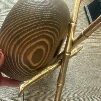 ظروف چوبی با پایه برنج هندی|ظروف سرو و پذیرایی|تهران, نارمک|دیوار