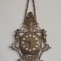 ساعت دیواری برنزی