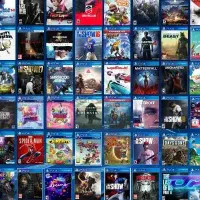 فروش انواع بازی های کنسول ps4 و ps5
