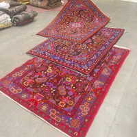 فرش دستباف (بساک)سه تخته ۳ متری نهاوند|فرش|مشکین‌دشت, |دیوار