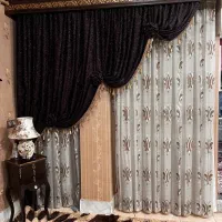 پرده سالم در حد نو