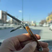 چاقوی آنتیک البرز شیرنشان کلکسیونی دست‌ساز قدیمی