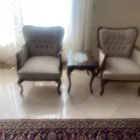 مبل ۷ نفره کاملا سالم با پارچه جدید|مبلمان خانگی و میز عسلی|تهران, یوسف‌آباد|دیوار