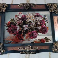 تابلو فرش|تابلو فرش|گلستان (تهران), |دیوار