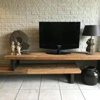 میز تلویزیون. میز tv با چوب طبیعی|میز تلویزیون|رشت, بازار|دیوار
