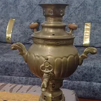 سماور زغالی کوچک دکوری