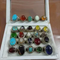 انگشتر نقره حراج