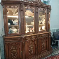 بوفه عتیقه تمام چوب