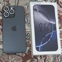iphon 16promax بدون ریجستر۲۵۶ نو، دو ماه خریده شده