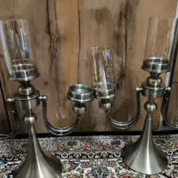 ساعت و شمعدان