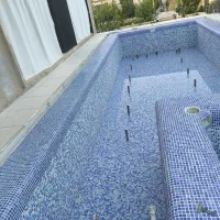 آبندی استخر وکاشی کاری