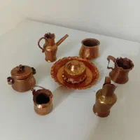 سرویس فانتزی انتیک و رسیار قدیمی مسی