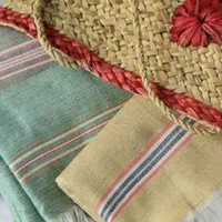 حوله و دستمال آشپزخانه نخی