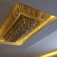 لوستر طرح گردنبندی کریستالی (تولیدی پاسارگاد)|لوستر و چراغ آویز|مشهد, چهارچشمه|دیوار