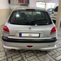 پژو ۲۰۶ مدل ۸۴ فرانسه بیرنگ شاسی پلمپ درجه۱|خودرو سواری و وانت|هادی شهر, |دیوار