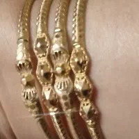 النگو طلا اماراتی محکم شماره 3