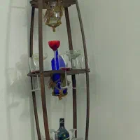 استند بار چوبی
