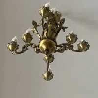 لوستر برنزی فرشته