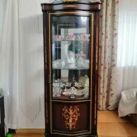 کمد (ویترین) چوبی معرق