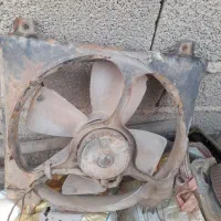 تعدادی قطعات موتوری و بدنه استوک پراید