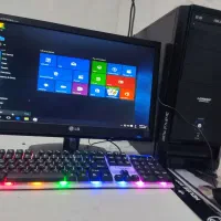 کامپیوتردرحدنو رم 8 ۶هسته ای +مانیتور گرافیک مجزا