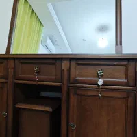 تخت دو نفره160. و پاتختی و میز آرایش و صندلی