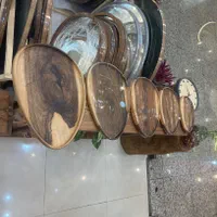 سینی چوبی|ظروف سرو و پذیرایی|تهران, سازمان برنامه شمالی|دیوار