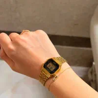 ساعت دیجیتال کاسیو اصل طلایی