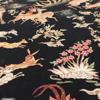 فرش ماشینی 6متری طرح شکارگاه|فرش|پردیس, فاز ۱۱|دیوار