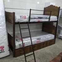 تخت خواب دوطبقه اسکلت فلزی