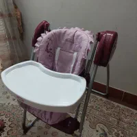 تاب برفی و میز غذا خوری کودک|تخت و صندلی بچه|شیراز, شهرک ایثار|دیوار