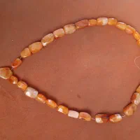 گردنبند سنگ عقیق قدیمی