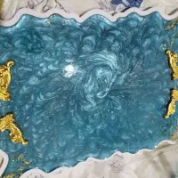 ساعت وظروف رزینی|صنایع دستی و سایر لوازم تزئینی|شیراز, احمدآباد|دیوار
