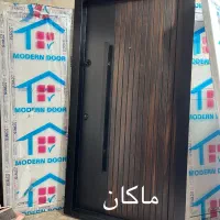 درب ضدسرقت ورودی چوبی با چهارچوب رویه فلز راش کاله|مصالح و تجهیزات ساختمان|تهران, شهرک ابوذر|دیوار