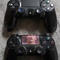 دو عدد دسته pes4 اورجینال|کنسول، بازی ویدئویی و آنلاین|میاندوآب, |دیوار