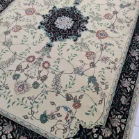 فرش ۹ متری ماشینی جفت قالی سلیمان