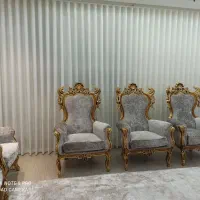 مبل ۹ نفره سلطنتی و تابلو کار دست|مبلمان خانگی و میز عسلی|قم, پردیسان|دیوار