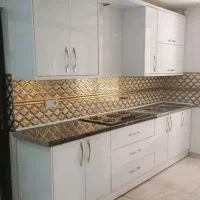 کابینت سفید سوزنی کابینت سفیدفول براق احمدی کدs1|مصالح و تجهیزات ساختمان|شاهرود, |دیوار